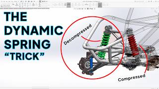 Ever wondered how to make a Dynamic Spring in SolidWorks? | Dune Buggy Ep02