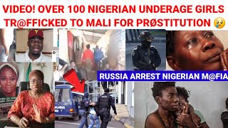 Watch 100 Nigerian Undèr@ge Girls, Women In Mali Prison Cry Out For Rescue; Russia Arrest Nigerian