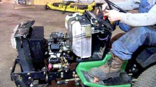 20 hp Kawasaki motor, Removed from John Deere 425