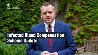 Infected Blood Compensation Scheme: UK Government Update - 16 August 2024