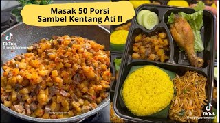 MASAK 50 PORSI SAMBEL KENTANG ATI !!