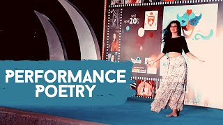 Performance Poetry | Filmy Flea at HPRC | Sravya Manasa