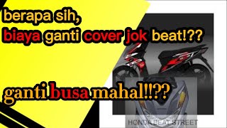 🔴cara pasang sarung jok motor beat dan biayanya⁉️#sarungjok  #coverjok #jokmotor