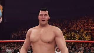 WWE2K24 DREW MCINTYER VS HONKY TONK MAN