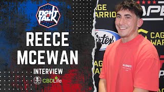 'ILL BE FIGHTING FOR THE TITLE IN NEWCASTLE' REECE MCEWAN WANTS A TITLE SHOT AT CAGE WARRIORS 164!