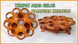 NAMPAN TEMPAT AQUA GELAS PAJANGAN RUANGAN