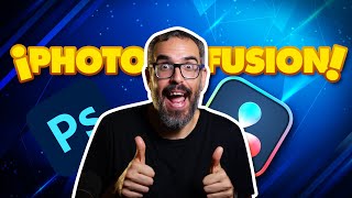 Uso DaVinci Resolve como Photoshop y pasa ESTO 🤯 ¡La miniatura está hecha en Fusion!