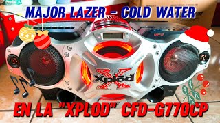 MAJOR LAZER - COLD WATER (NEPTUNICA & MATT DEFREITAS)🎄‼️🤩🔊 "BOOMBOX XPLOD" SONY CFD-G770CP #208🔊🎄