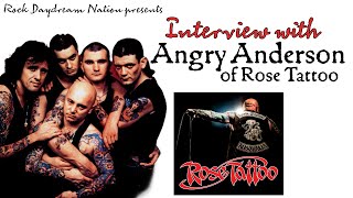 Exclusive Interview with Angry Anderson of Rose Tattoo