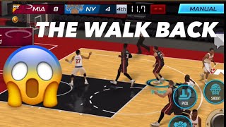 MASTERING THE WALK BACK IN NBA 2K MOBILE!