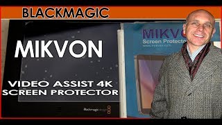 Screen Protector for Blackmagic 4K Video Assist: Installation of Mikvon screen protector