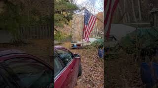 #61 27Oct2024 (#61.7) Здесь живёт мой друг Чак. Chuck's place at Goodyear Lake, town of Maryland NY.