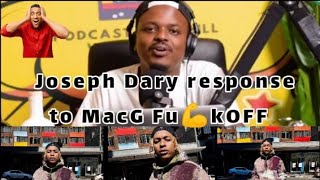 podcast and Chill macG must f#£koff say Joseph Dary😂: exclusive video