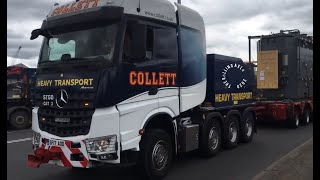 Collett & Sons Ltd. leave the Port of Tilbury with a Shunt Reactor