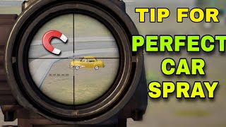 🔥How to spray perfectly on moving vehicle | Pubg mobile tips | POCO F1