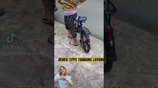 beneil toys tamiang layang #sepedalistrikuwinfly #tamianglayang #sepedalistrik #sepeda