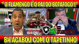 Z1NHO ESCULACHOU O TAPETINHO " O MAIOR DO RIO DESTRU1U COM O JOGO! BOTAFOGO 1X2 FLAMENGO