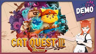 ЗАМУРРРЧАТЕЛЬНЫЕ ПРИКЛЮЧЕНИЯ ВЕРНУЛИСЬ ► Cat Quest III (demo) Прохождение