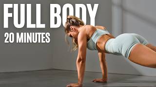 20 MIN FULL BODY Workout - No Repeat, Home Workout