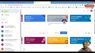 Mengubah setting Bahasa di Google Classroom menjadi Bahasa Indonesia