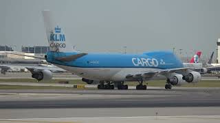 4K KLM Cargo Boeing 747-400 Arrival into ORD | MPH6515 [AMS - ORD]