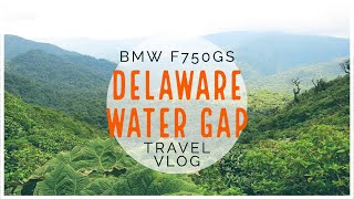 I visited the Delaware Water Gap on my BMW F750GS | Moto Vlog | New Jersey, Pennsylvania