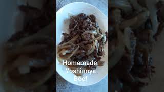 Homemade Yoshinoya Beef