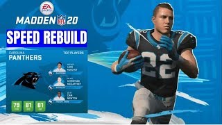 Carolina Panthers Speed Rebuild | Madden 20 Rebuild