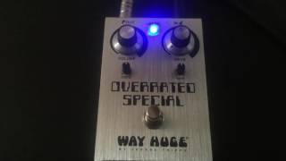 Way Huge Overrated Special pedal⎮Joe Bonamassa⎮Demo