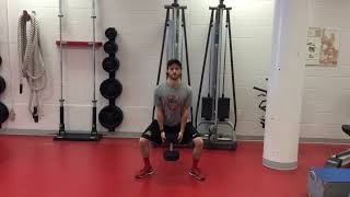 ACL 1A 1F -Dumbbell Sumo Squat + Pause 3’’