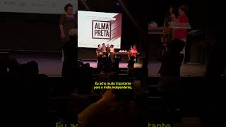 Alma Preta recebe prêmio "Veículo mais admirado, liderado por pessoas negras" #almapreta #premiação