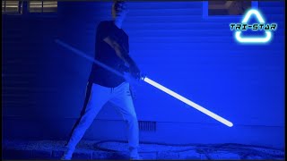 Graflex Lightsaber with TRI-STAR Pixel Blade from Civilized Sabers