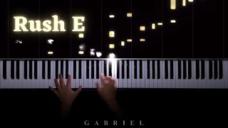 RUSH E, BUT if I miss a note the video ends!