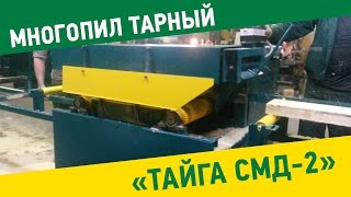 Дисковый многопильный станок СМД-2 Тарный