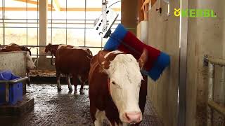 Perie de curatat si scarpinat vacile HAPPYCOW MaxiSwing Kerbl Super Farm Land