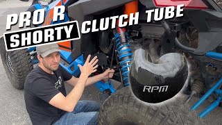 PRO R Shorty Clutch Tube from RPM ! Clean Up Your Engine Bay!