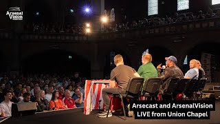 Ian Wright joins the Arsecast and Arsenalvision crew LIVE from Union Chapel