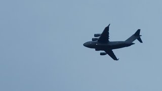 *RARE CAPTURE* C-17A Globemaster III at Edinburgh Aiport