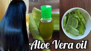 Aloe Vera oil for longer, thicker,silky,soft hair | Homemade hair oil |Aloe Vera oil for hair growth