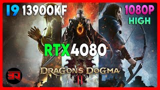 RTX 4080 - I9 13900KF - DRAGONS DOGMA 2 - HIGH - 1080P