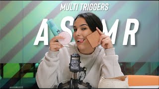 ASMR : DES TAS ET DES TAS DE TRIGGERS (update de ma trousse à makeup)