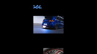 GOLF 6 R تسارع الشبح الألماني 😱😱 #golfmk #golf6 #golfr