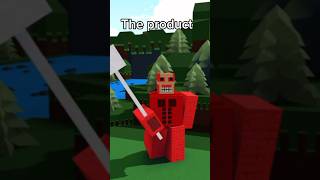 My mech prototype vs product #roblox #fun #shorts