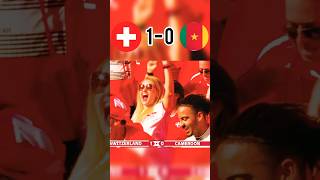 Switzerland vs Cameroon match highlight #football #highlights #shorts #foryou