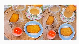 Dry Cake/Cake Rusk/Home Made Dry Cake/Bakery Style Crispy Dry Cake Biscuit.