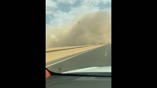 عواصف ترابية قوية وتساقط للأمطار فى مدينة اسوان اليوم 🌧🌪😱