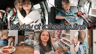 First Day of School Morning Routine | Back To School 2022 | Get Ready for School + Walmart Shopping