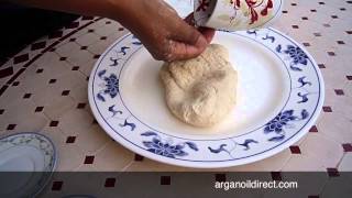 Culinary Argan Oil Recipes 1 - How to make Moroccan Bread