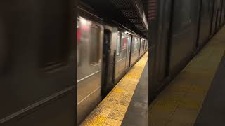 MTA (1) and (2) trains at Times Square 42nd street