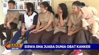 Siswa SMA Di Palangkaraya Juara Dunia Obat Kanker